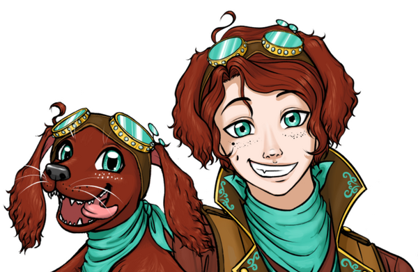 Ethan Alexander doggish shopkeep of The Mimic Trap