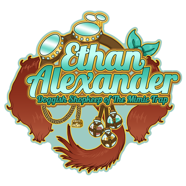 Ethan Alexander doggish shopkeep of The Mimic Trap